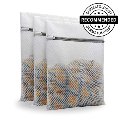 Protection Pack - 3x Premium Sustainable wash bags for bamboo fiber (CHECKOUTCHAMP)