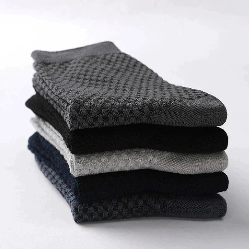 2-Pack Black + 8 Socks - PREMIUM BAMBOO FIBRE