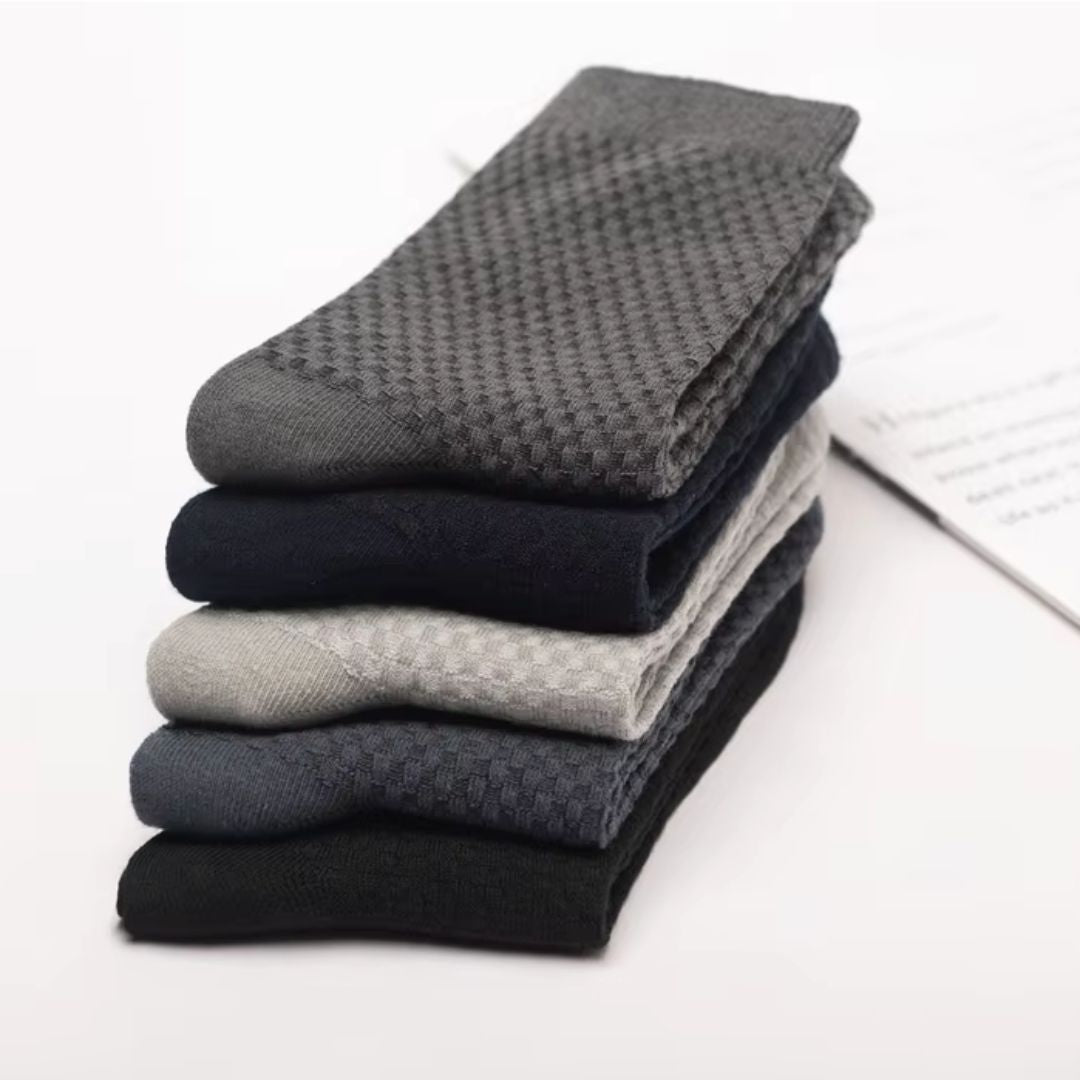 CHAUSSETTES ANTI-ODEUR & CONFORT - LOT DE 5