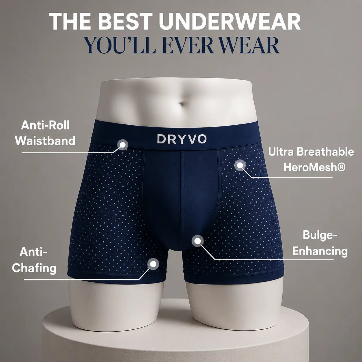 The DryFit Boxer — BambooFlex™