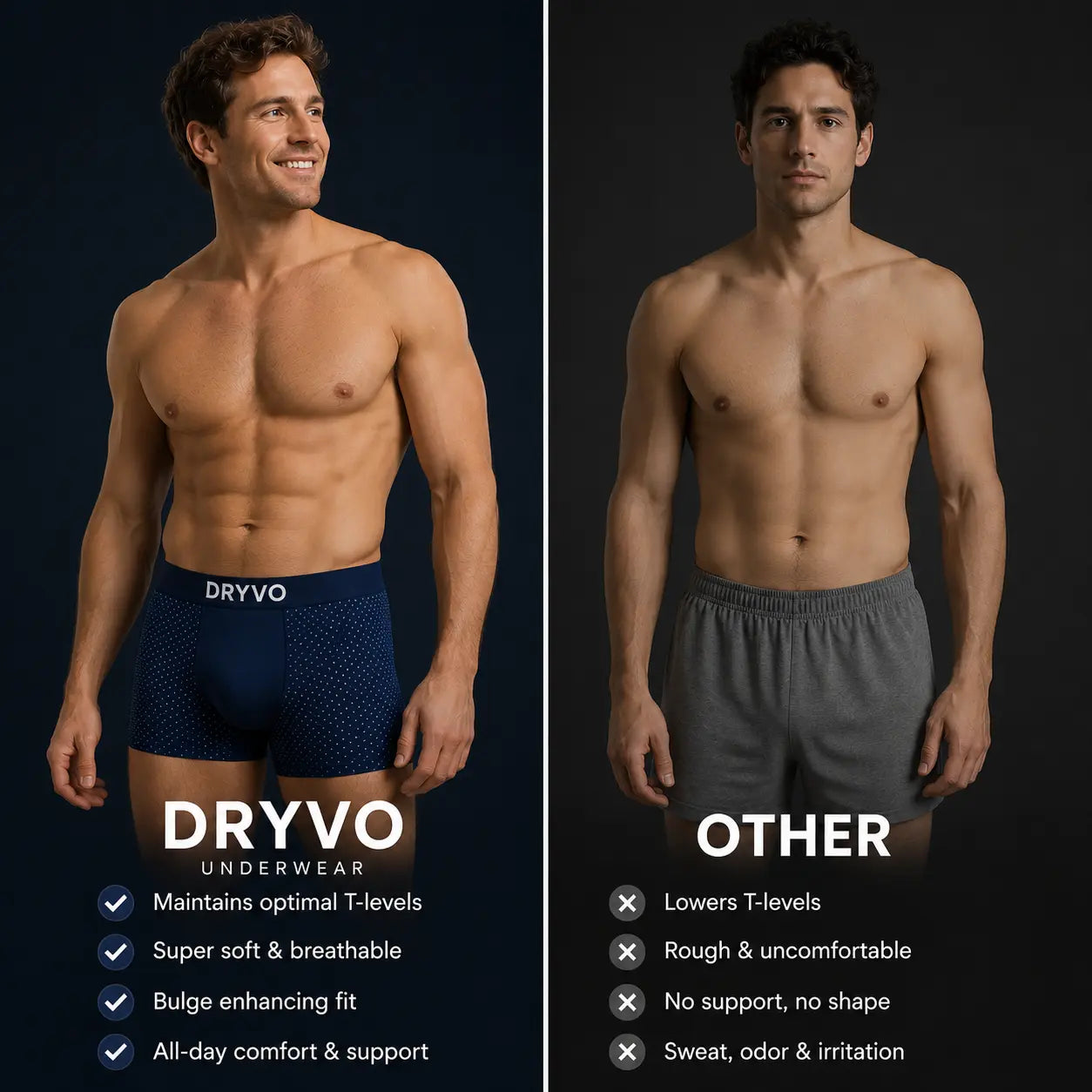 The DryFit Boxer — BambooFlex™