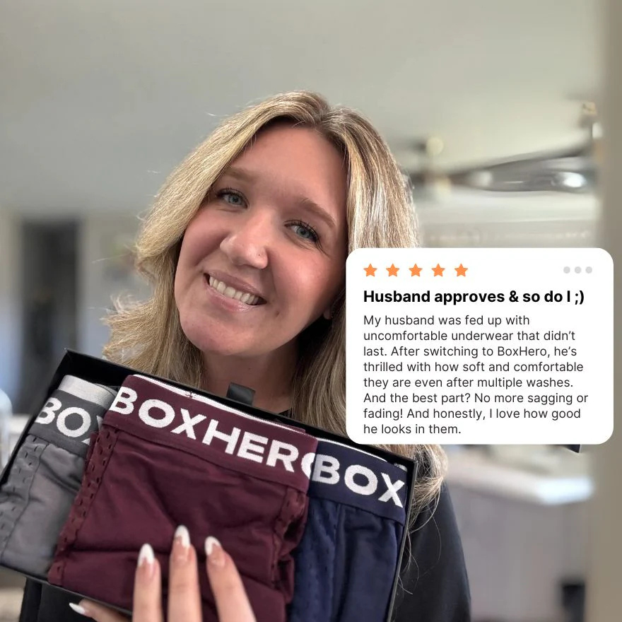 3-Pack Boxhero 2.0 Bamboo Boxers
